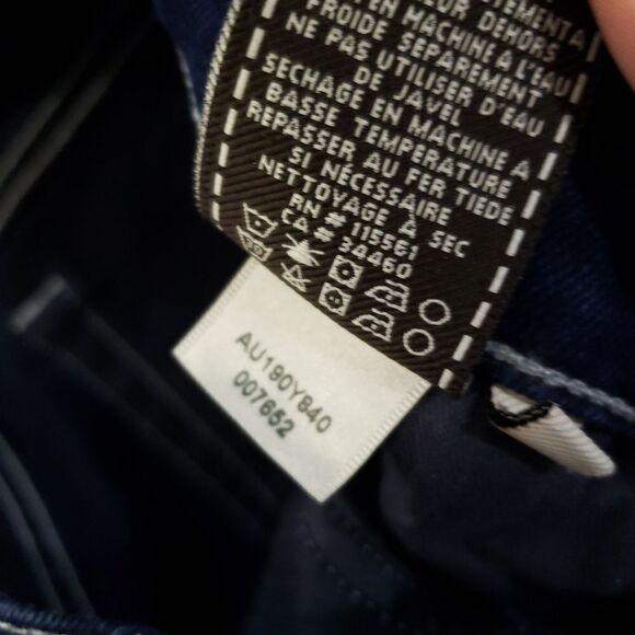 7 For All Mankind Straight Leg 27 Valiant Joan - Picture 4 of 8